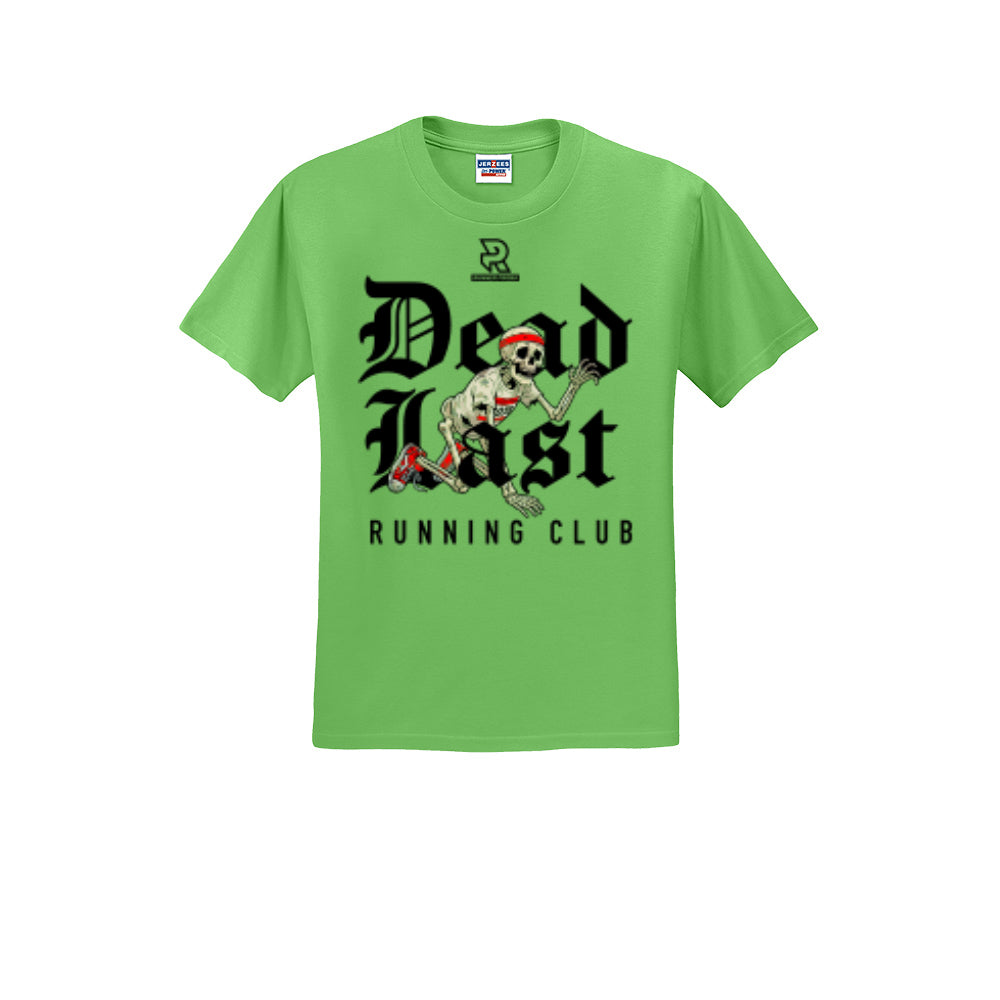 DEAD LAST (Black) - Short Sleeve 50/50 Tee