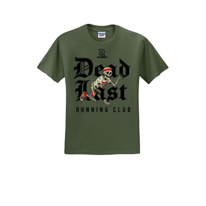 DEAD LAST (Black) - Short Sleeve 50/50 Tee