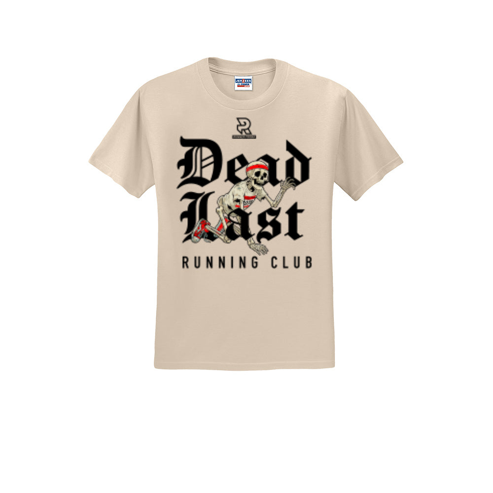 DEAD LAST (Black) - Short Sleeve 50/50 Tee