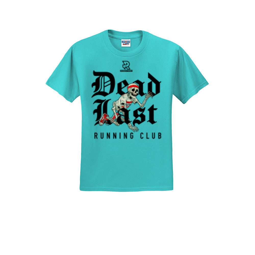 DEAD LAST (Black) - Short Sleeve 50/50 Tee