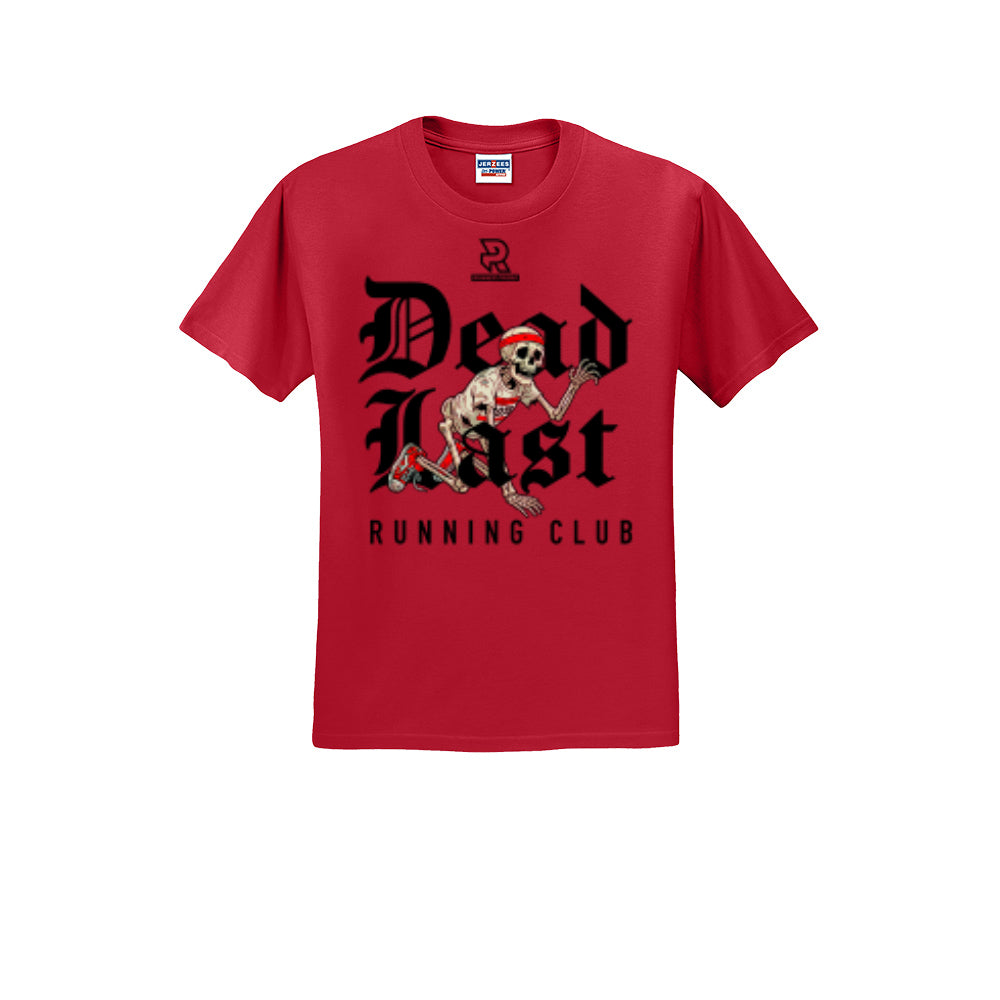 DEAD LAST (Black) - Short Sleeve 50/50 Tee
