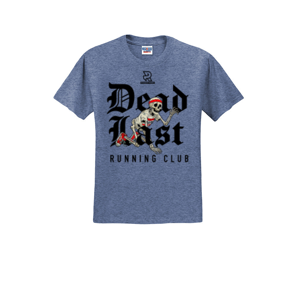 DEAD LAST (Black) - Short Sleeve 50/50 Tee