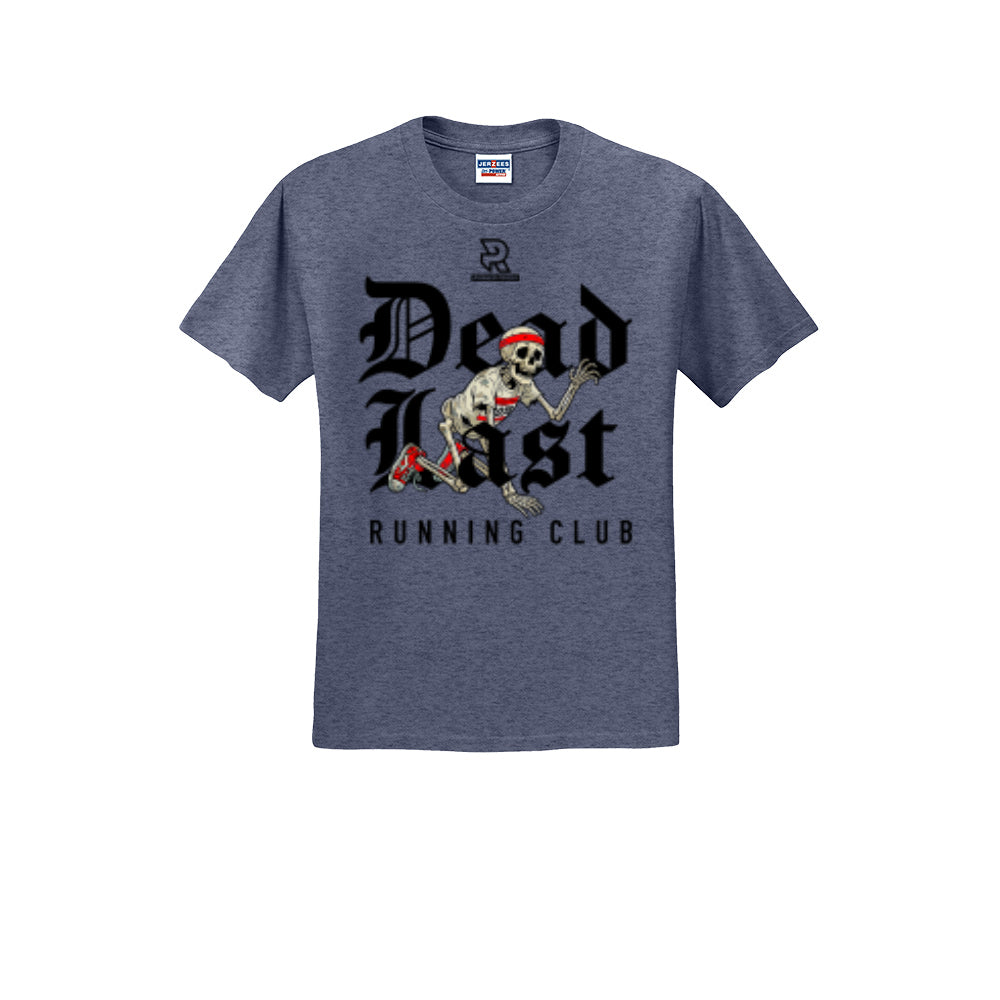 DEAD LAST (Black) - Short Sleeve 50/50 Tee