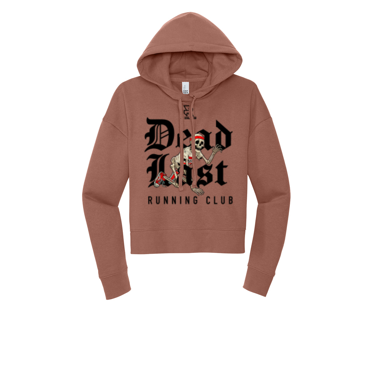 DEAD LAST (Black) - Womens Fleece Hoodie