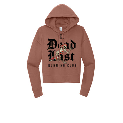 DEAD LAST (Black) - Womens Fleece Hoodie