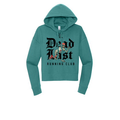 DEAD LAST (Black) - Womens Fleece Hoodie