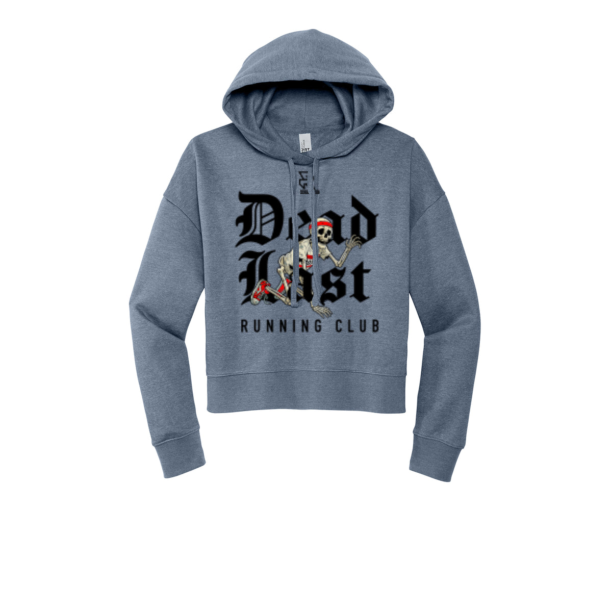 DEAD LAST (Black) - Womens Fleece Hoodie