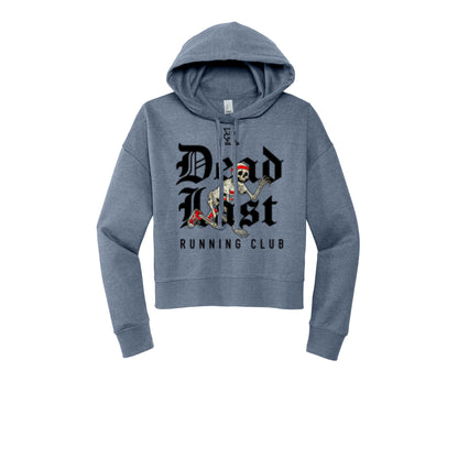 DEAD LAST (Black) - Womens Fleece Hoodie