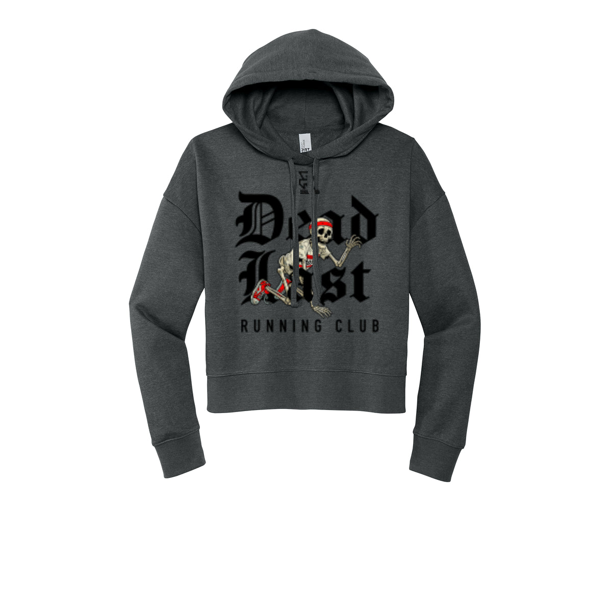 DEAD LAST (Black) - Womens Fleece Hoodie