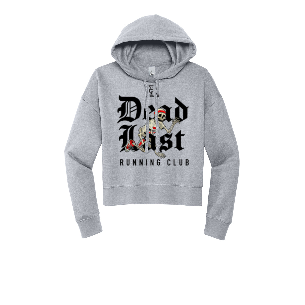 DEAD LAST (Black) - Womens Fleece Hoodie