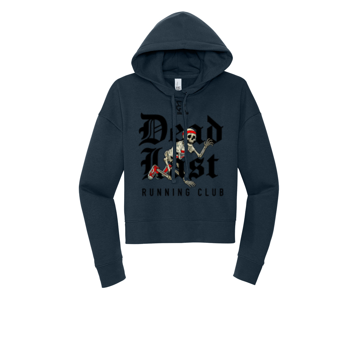 DEAD LAST (Black) - Womens Fleece Hoodie