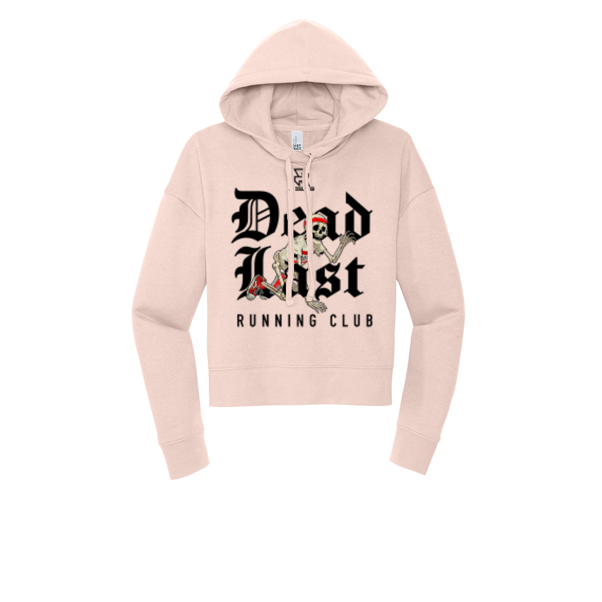DEAD LAST (Black) - Womens Fleece Hoodie