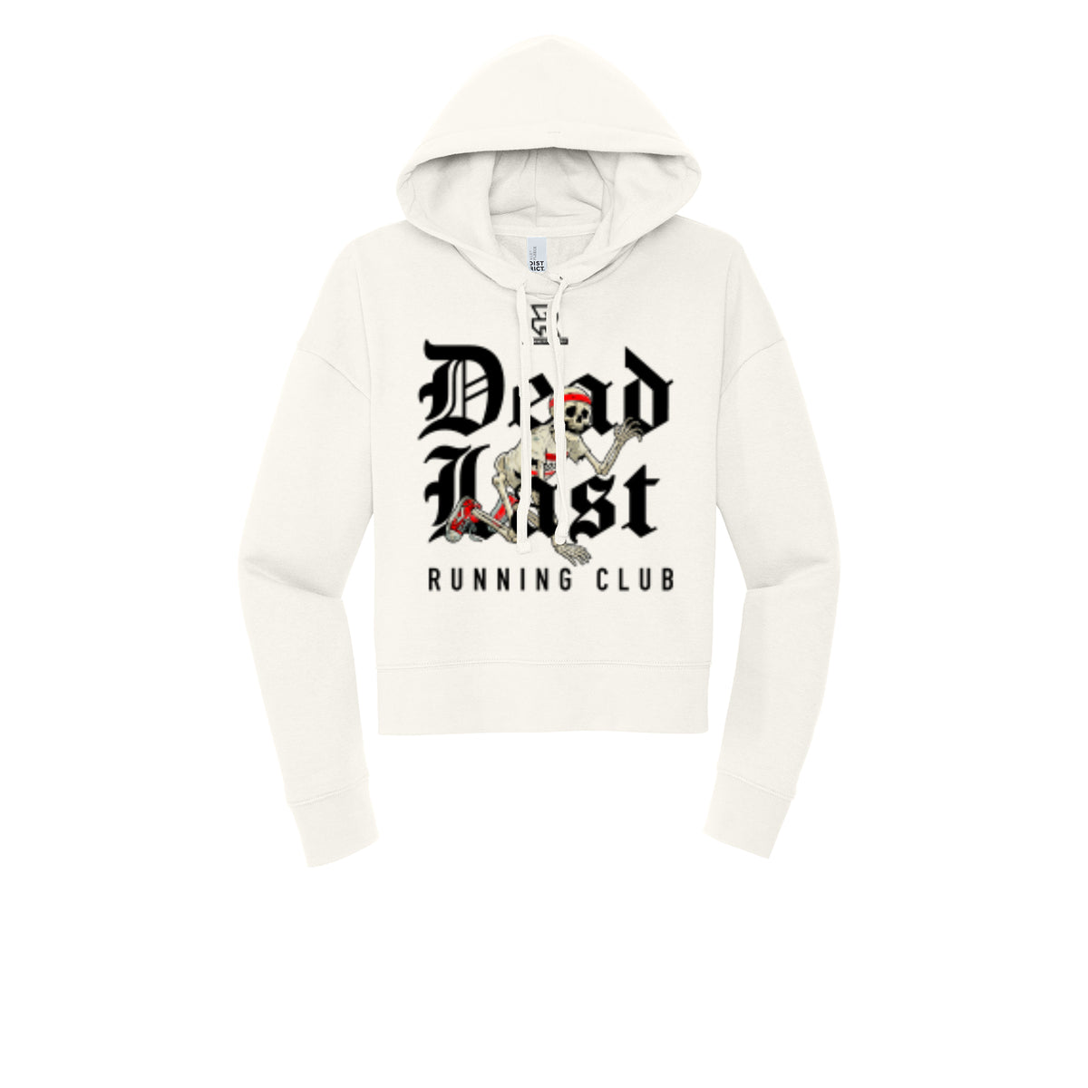 DEAD LAST (Black) - Womens Fleece Hoodie