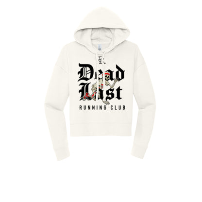 DEAD LAST (Black) - Womens Fleece Hoodie