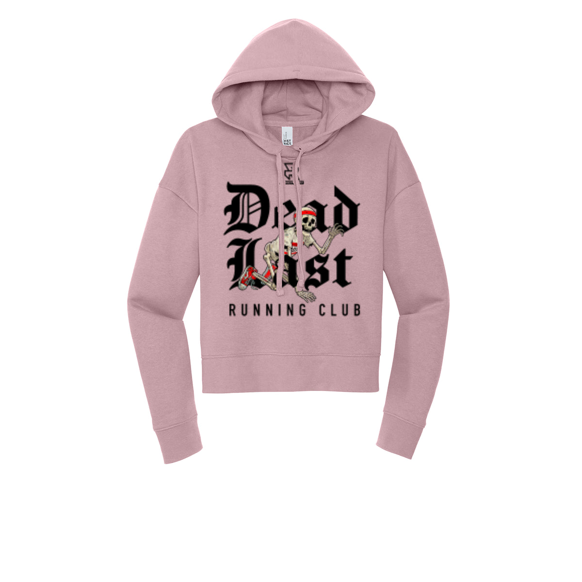 DEAD LAST (Black) - Womens Fleece Hoodie