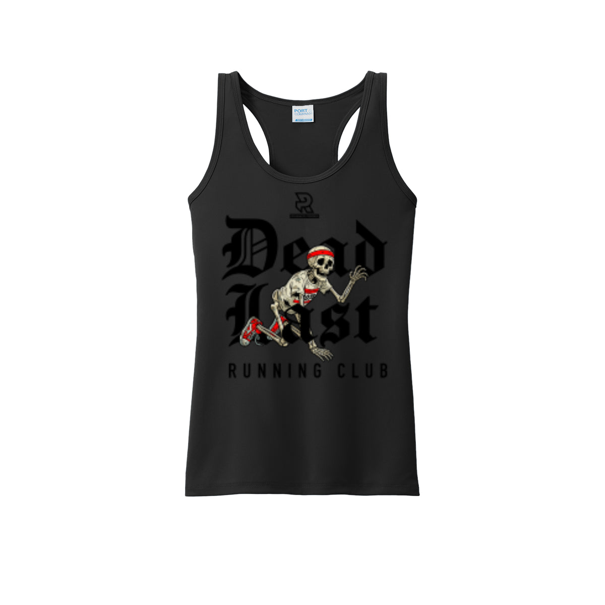 DEAD LAST (Black) - Womens Performance Tank