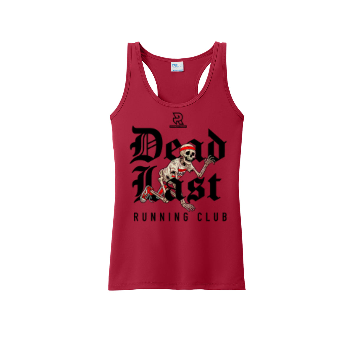 DEAD LAST (Black) - Womens Performance Tank