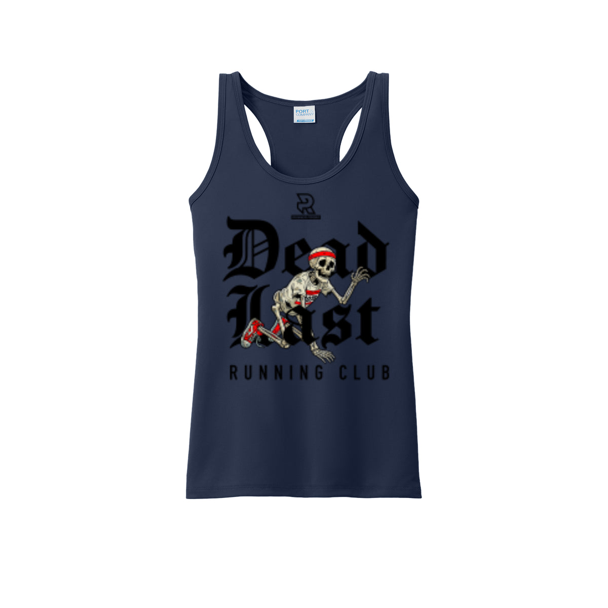 DEAD LAST (Black) - Womens Performance Tank