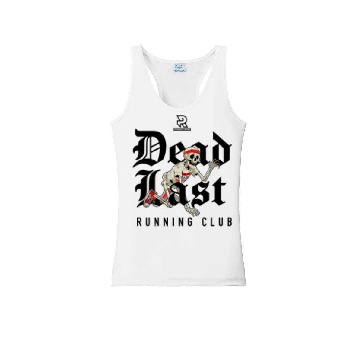 DEAD LAST (Black) - Womens Performance Tank