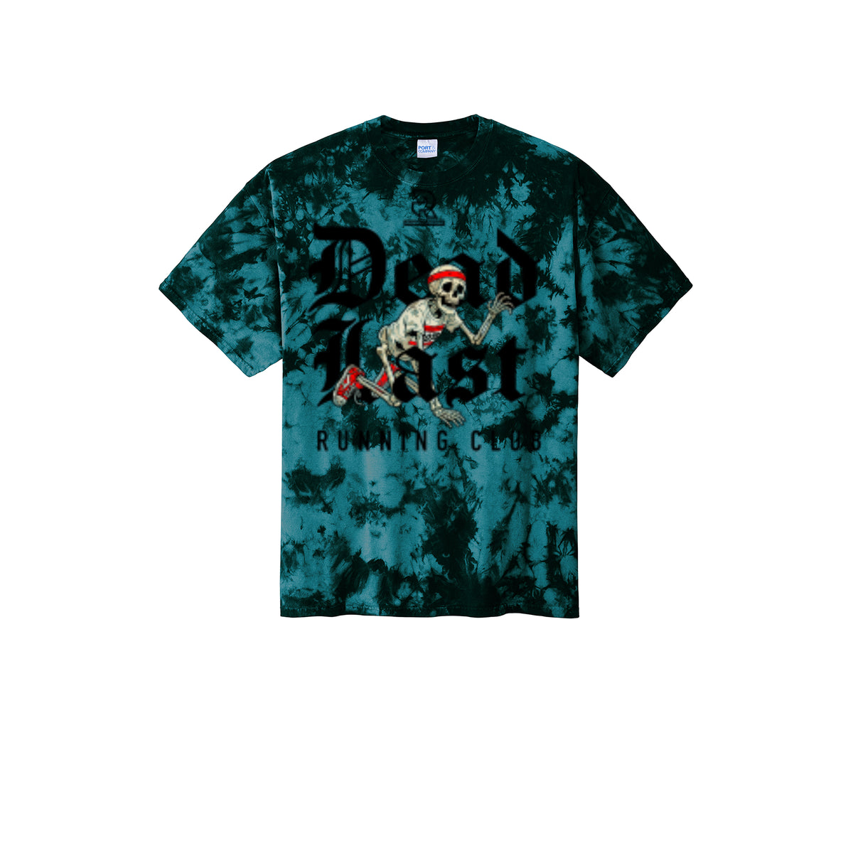 DEAD LAST (Black) - Short Sleeve Tie Dye Cotton Tee