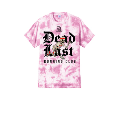 DEAD LAST (Black) - Short Sleeve Tie Dye Cotton Tee