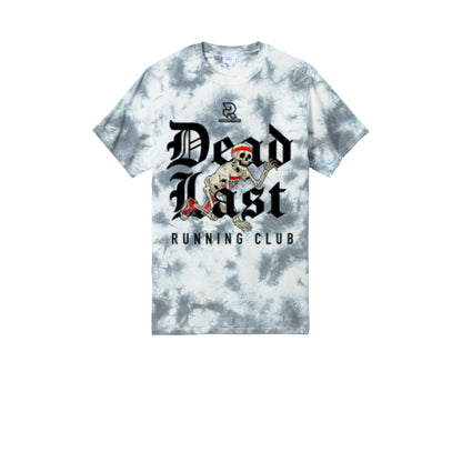 DEAD LAST (Black) - Short Sleeve Tie Dye Cotton Tee