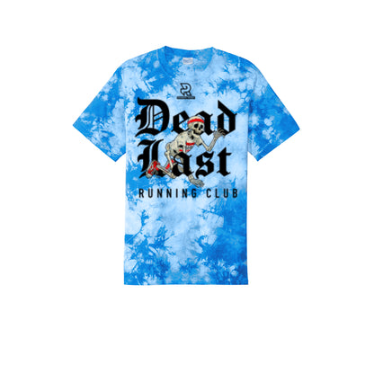 DEAD LAST (Black) - Short Sleeve Tie Dye Cotton Tee