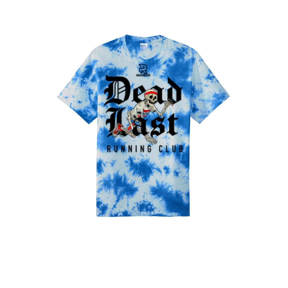 DEAD LAST (Black) - Short Sleeve Tie Dye Cotton Tee