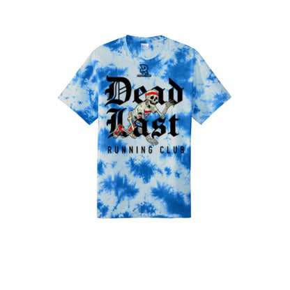 DEAD LAST (Black) - Short Sleeve Tie Dye Cotton Tee