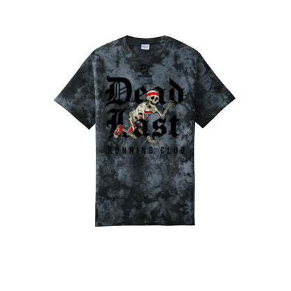 DEAD LAST (Black) - Short Sleeve Tie Dye Cotton Tee