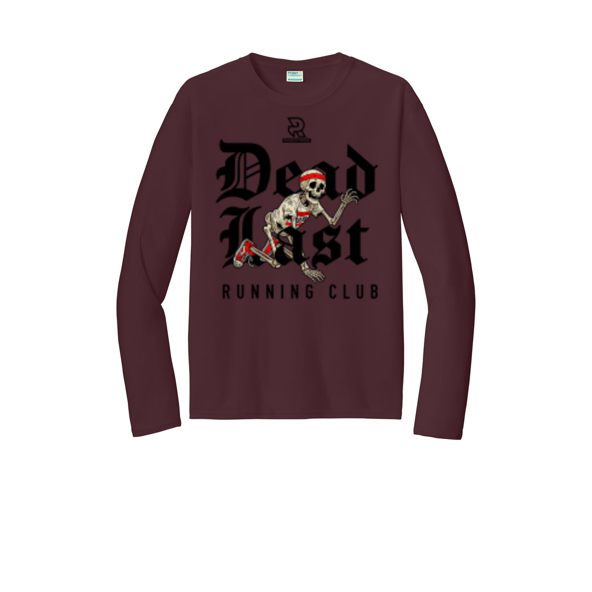 DEAD LAST (Black) - Long Sleeve Performance Tee