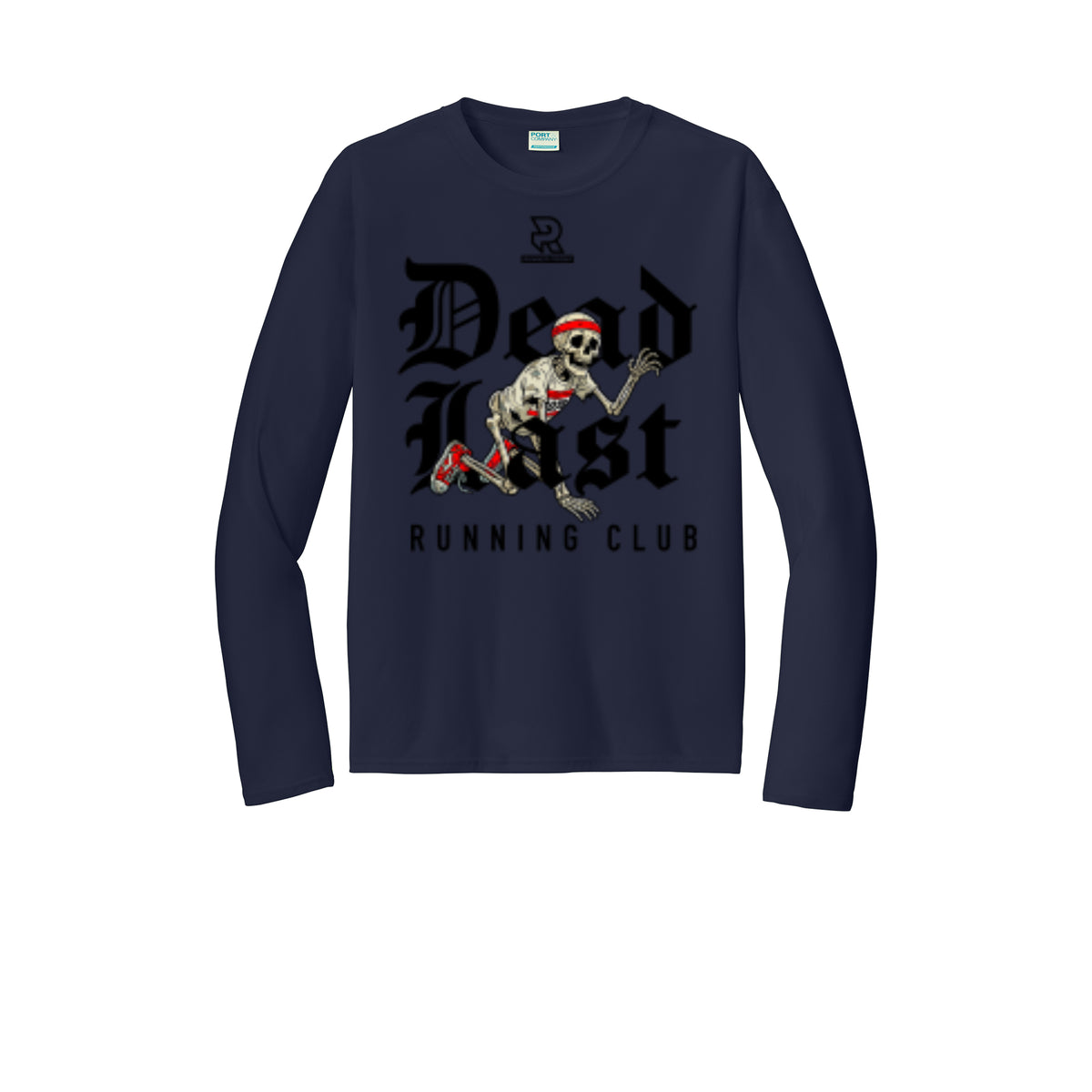 DEAD LAST (Black) - Long Sleeve Performance Tee
