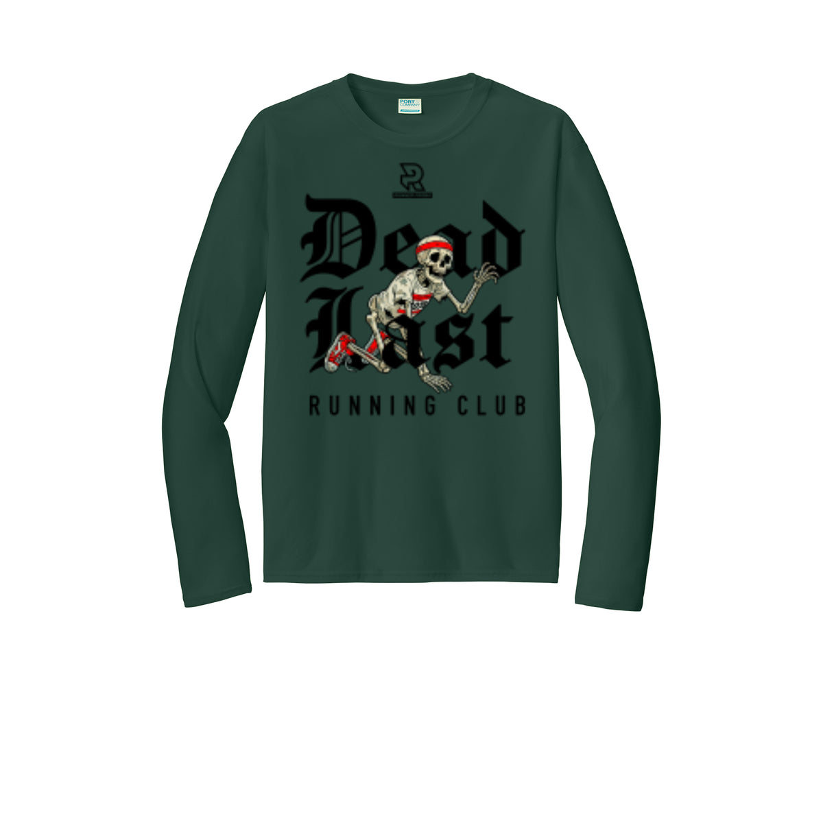 DEAD LAST (Black) - Long Sleeve Performance Tee