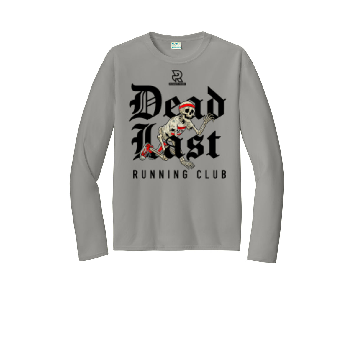 DEAD LAST (Black) - Long Sleeve Performance Tee