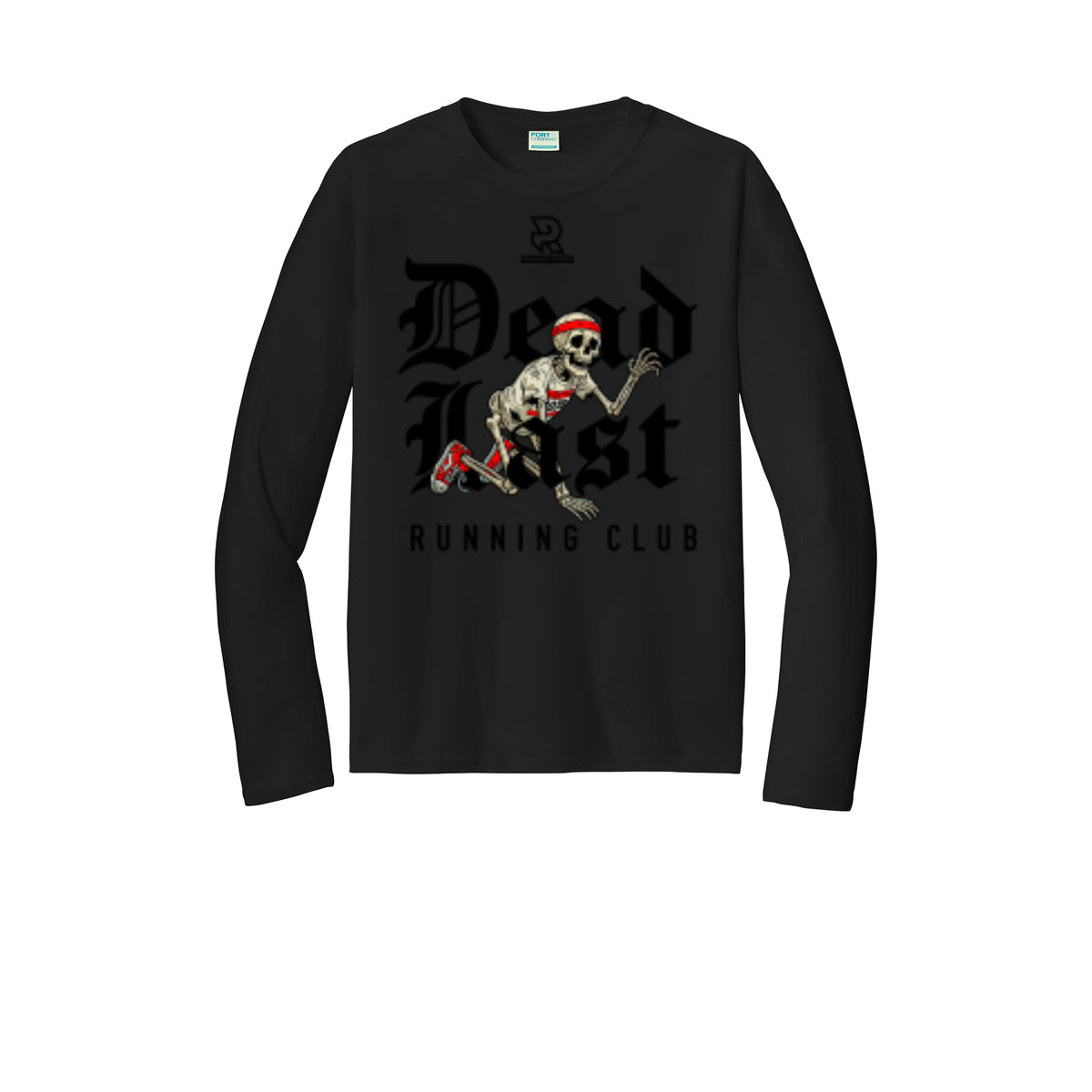 DEAD LAST (Black) - Long Sleeve Performance Tee