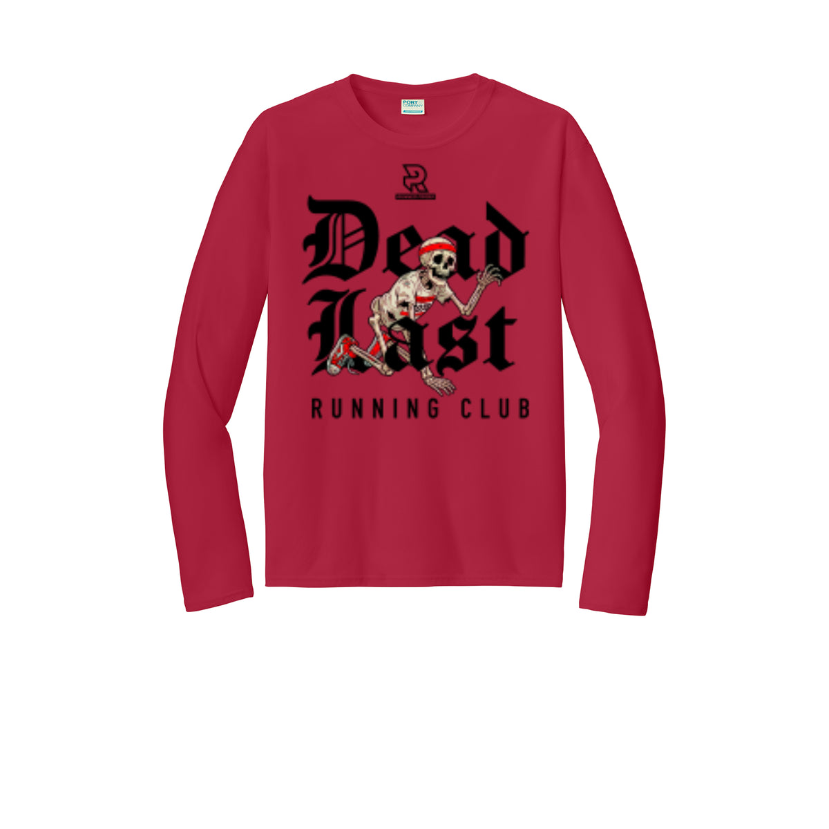 DEAD LAST (Black) - Long Sleeve Performance Tee
