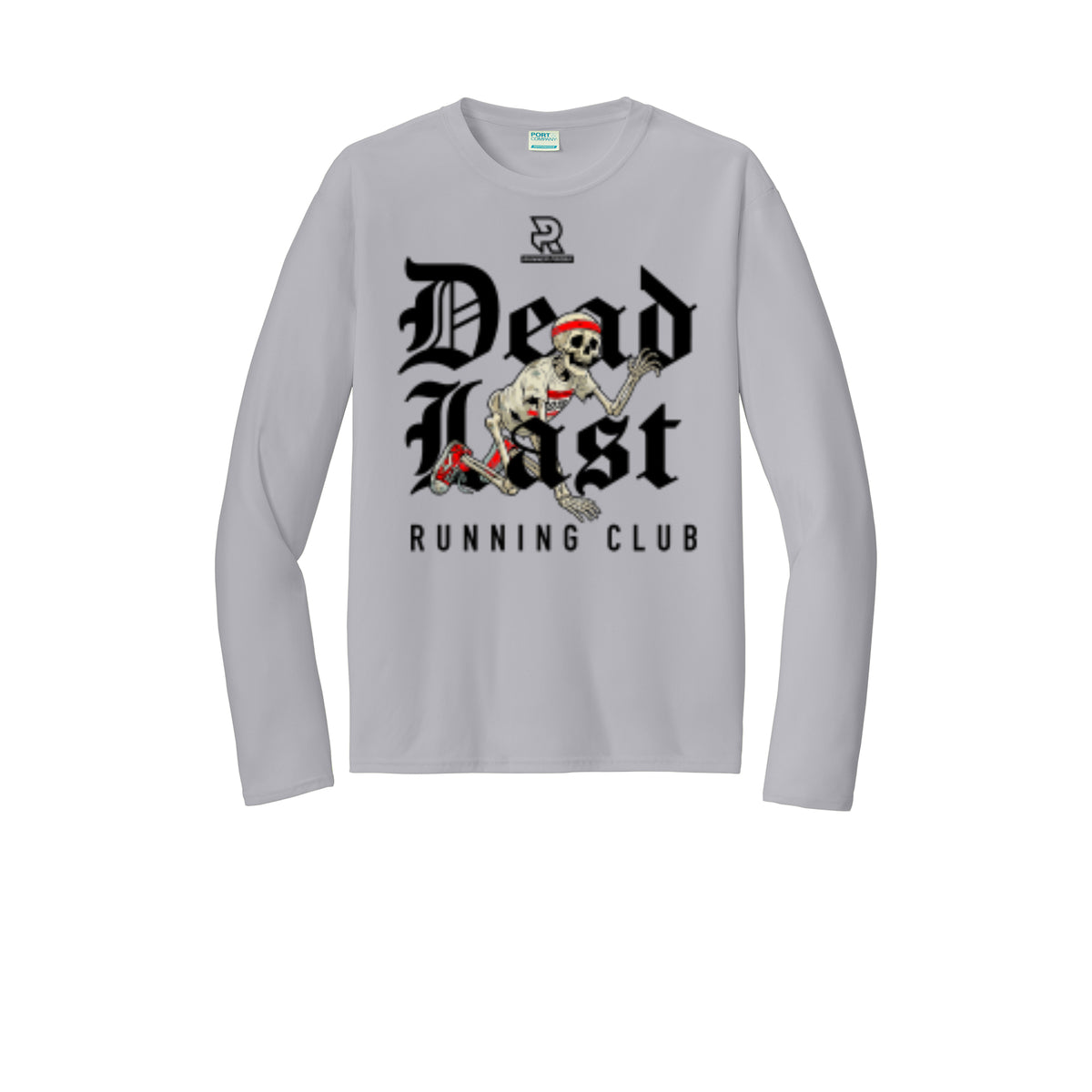 DEAD LAST (Black) - Long Sleeve Performance Tee