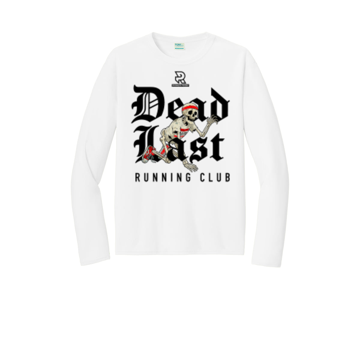 DEAD LAST (Black) - Long Sleeve Performance Tee