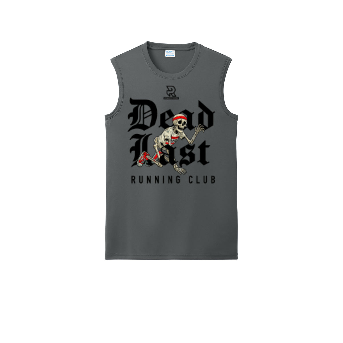 DEAD LAST (Black) - Sleeveless Performance Tee