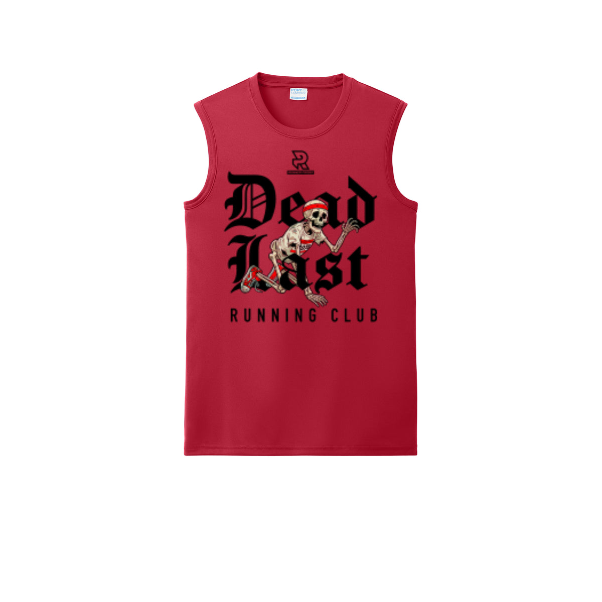 DEAD LAST (Black) - Sleeveless Performance Tee