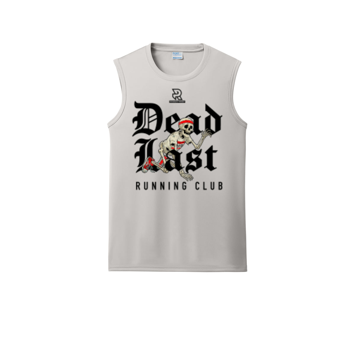 DEAD LAST (Black) - Sleeveless Performance Tee