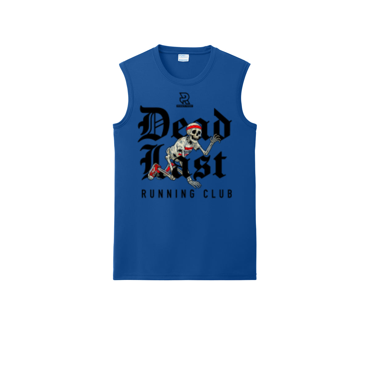 DEAD LAST (Black) - Sleeveless Performance Tee