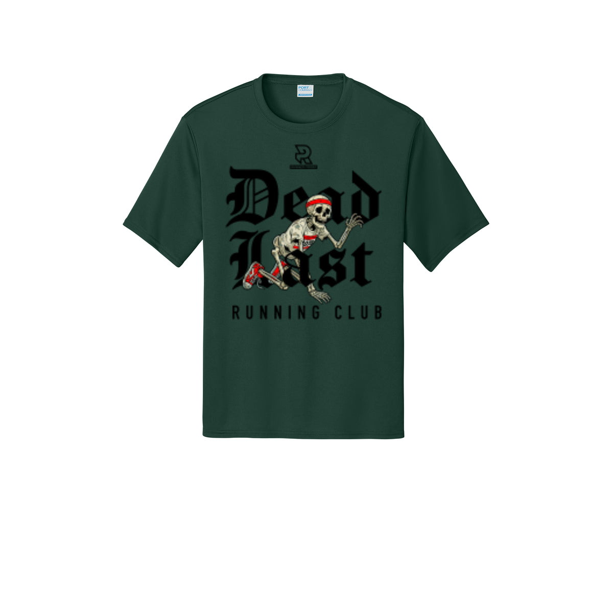 DEAD LAST (Black) - Short Sleeve Performance Tee