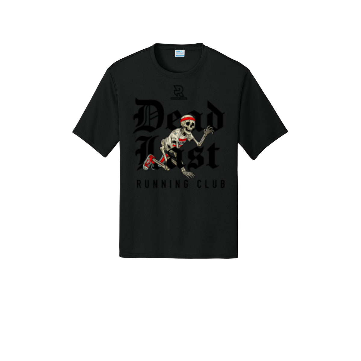 DEAD LAST (Black) - Short Sleeve Performance Tee