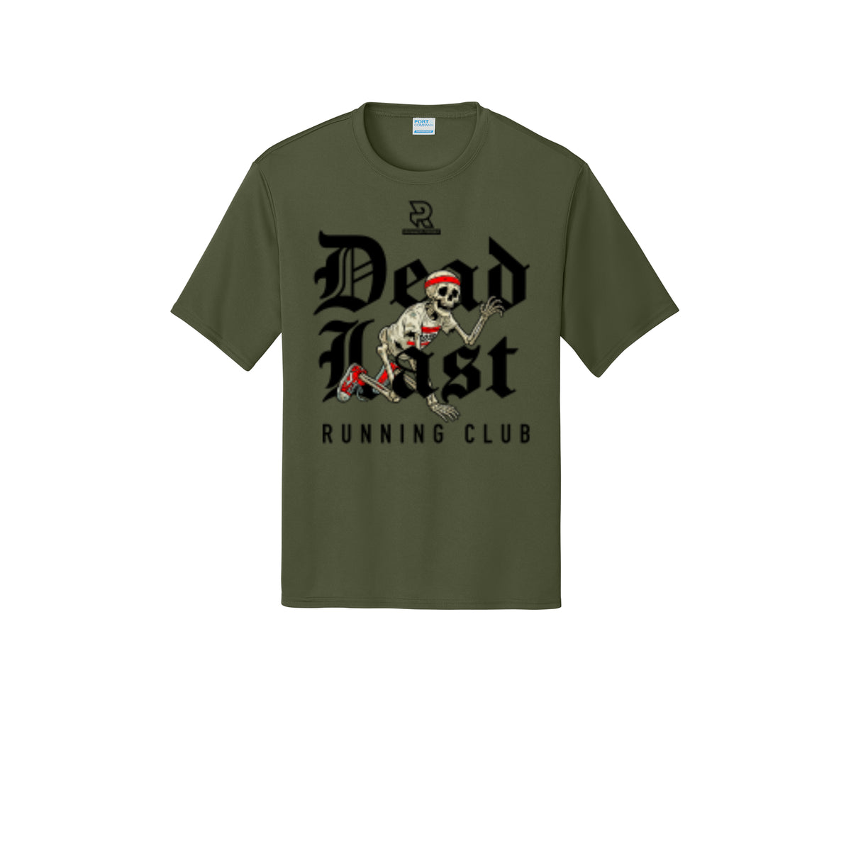 DEAD LAST (Black) - Short Sleeve Performance Tee