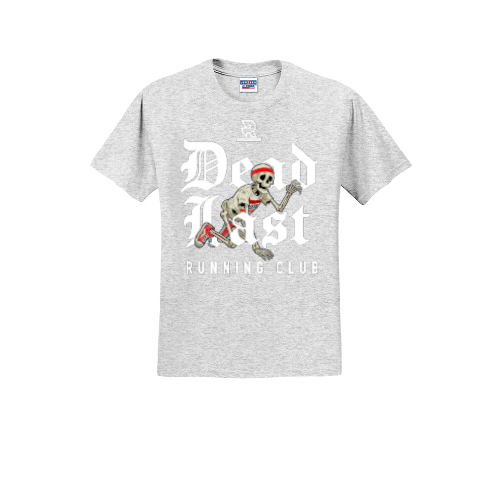 DEAD LAST (White) - Short Sleeve Cotton Tee