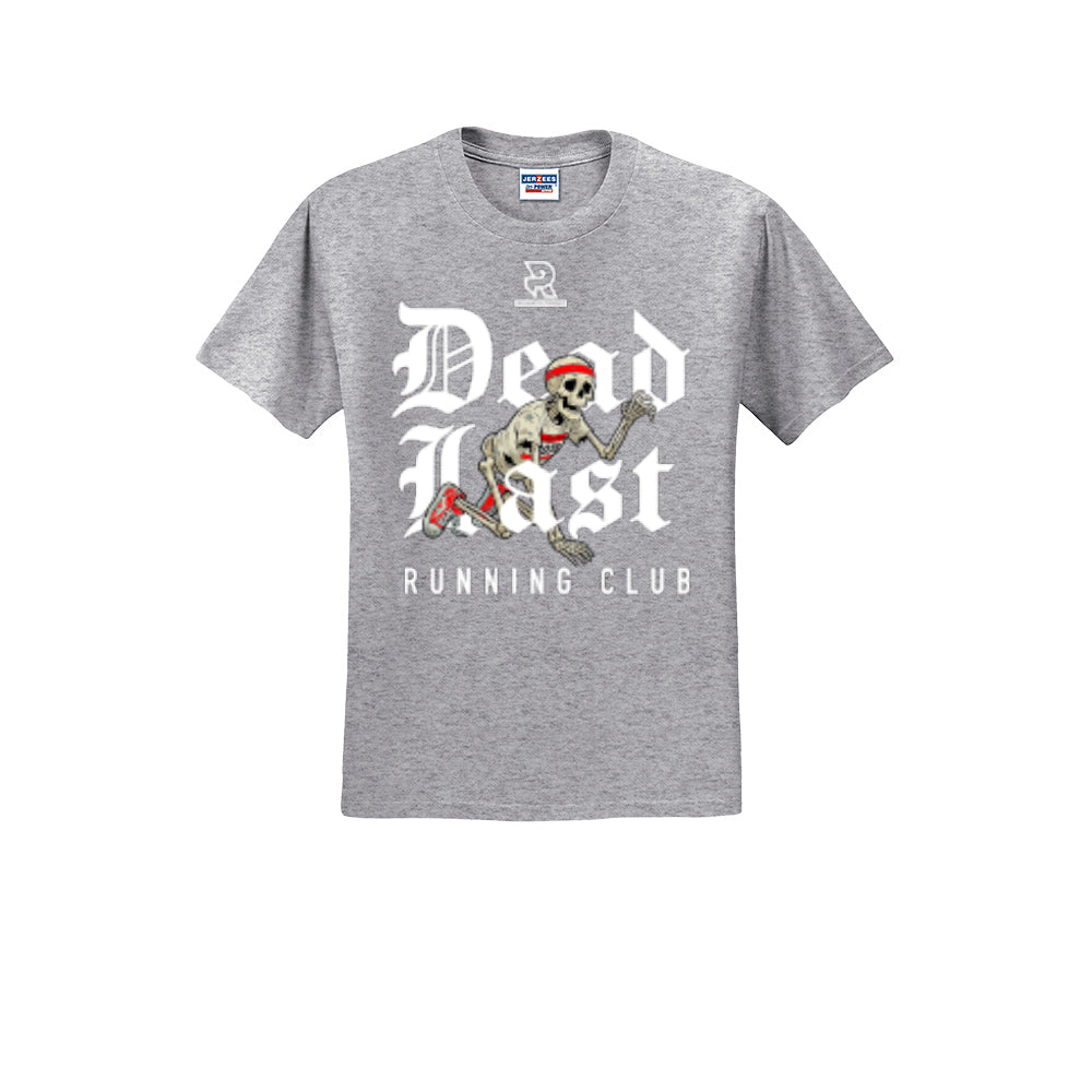 DEAD LAST (White) - Short Sleeve Cotton Tee