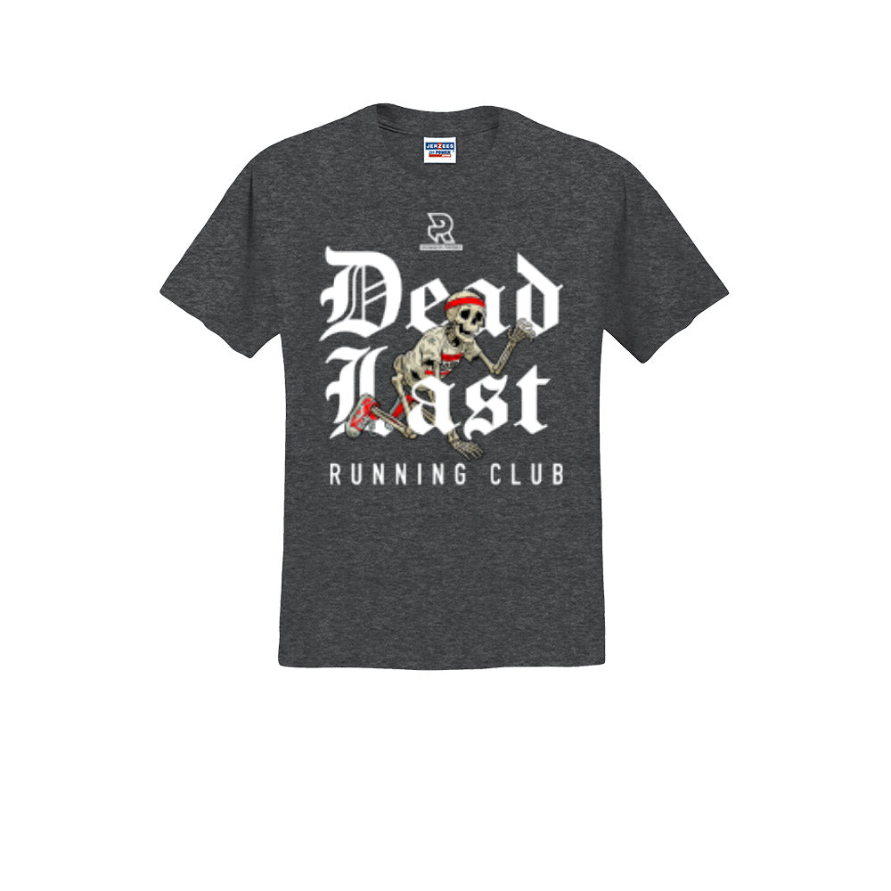 DEAD LAST (White) - Short Sleeve Cotton Tee