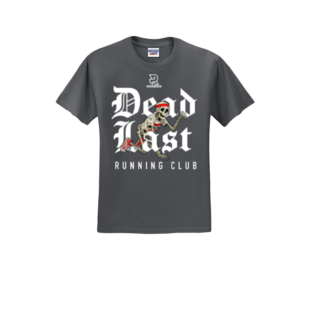 DEAD LAST (White) - Short Sleeve Cotton Tee