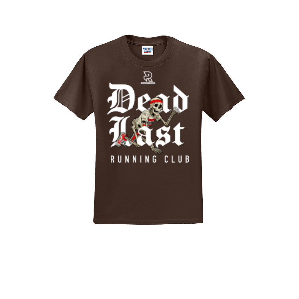 DEAD LAST (White) - Short Sleeve Cotton Tee